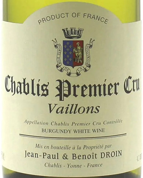 Droin Chablis 1er cru Vaillons 2021
