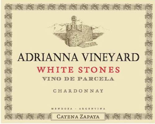 Catena Zapata Chardonnay Uco Valley Adrianna Vyd White Stones 2020