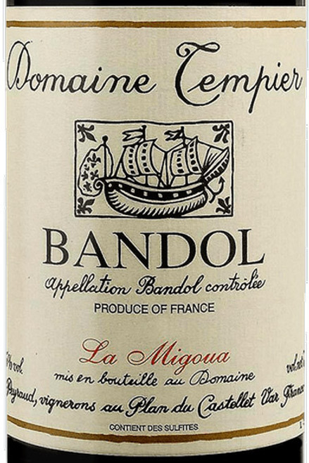 Tempier Bandol La Migoua 2020