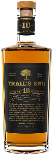 Trail's End 10 Year Straight Bourbon Whiskey