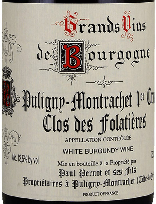 Pernot/Paul Puligny-Montrachet 1er cru Les Folatières 2021