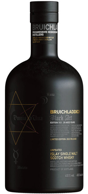 Bruichladdich 29 Year Black Art 10 Single Malt Scotch Whisky 2022