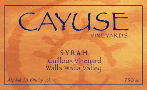 Cayuse Syrah Walla Walla Valley Cailloux Vineyard 2020