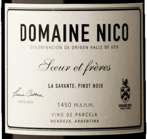 Domaine Nico Pinot Noir Uco Valley La Savante 2020