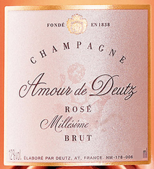 Deutz Amour de Deutz Rosé Brut Champagne 2015 375ml