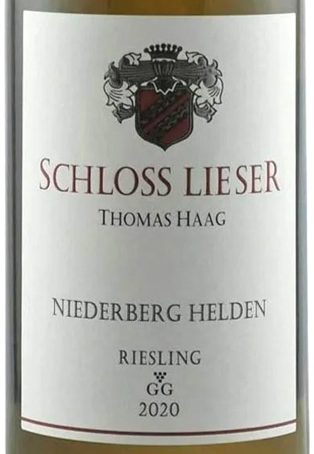 Schloss Lieser Riesling Niederberg Helden GG 2020