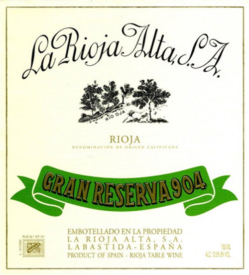 La Rioja Alta Rioja Gran Reserva 904 2004