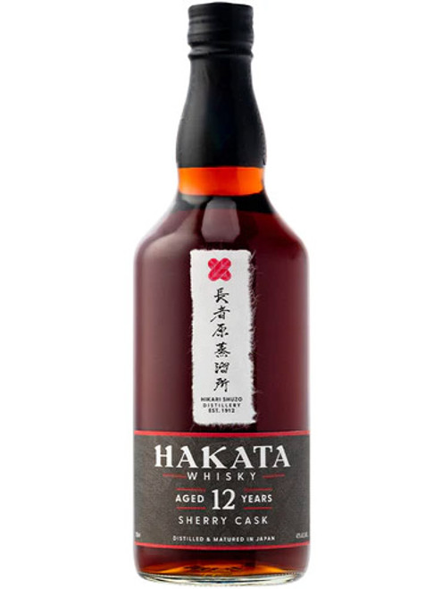 Hakata 12 Year Sherry Cask Japanese Whisky 700ml