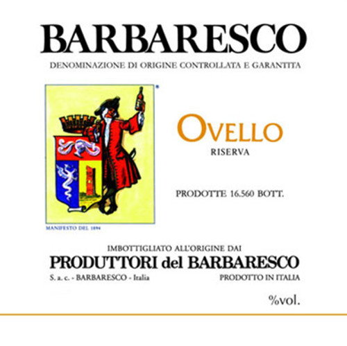 Produttori del Barbaresco Barbaresco Ovello Riserva 2009 1.5L