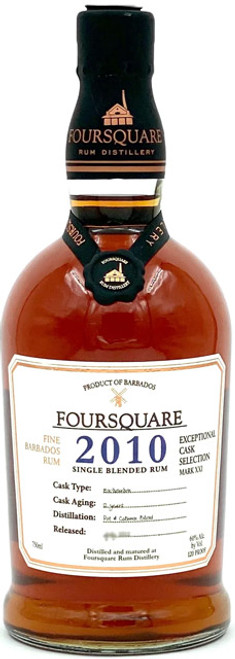 Foursquare Exceptional Cask Selection 12 Year Rum (120 proof