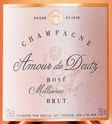 Deutz Brut Rosé Champagne Amour de Deutz 2013 - Woodland Hills