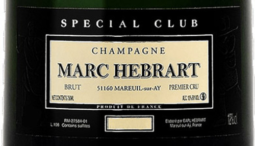 Hébrart Brut Champagne 1er Cru Spécial Club 2018