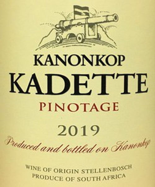 Kanonkop Pinotage Kadette Stellenbosch 2019