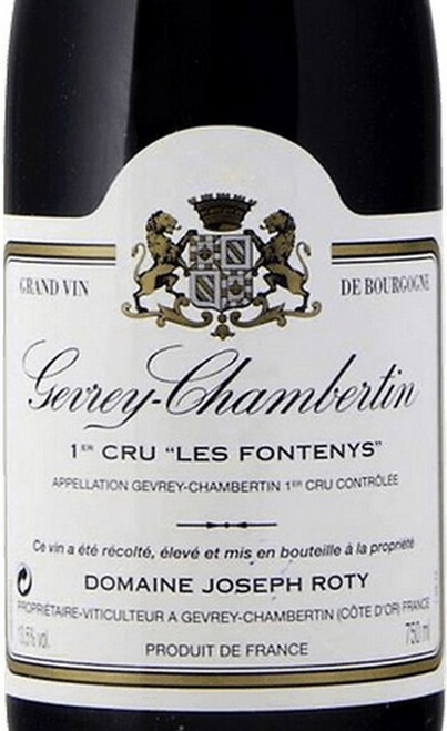 Roty Gevrey-Chambertin 1er cru Fontenys 2020