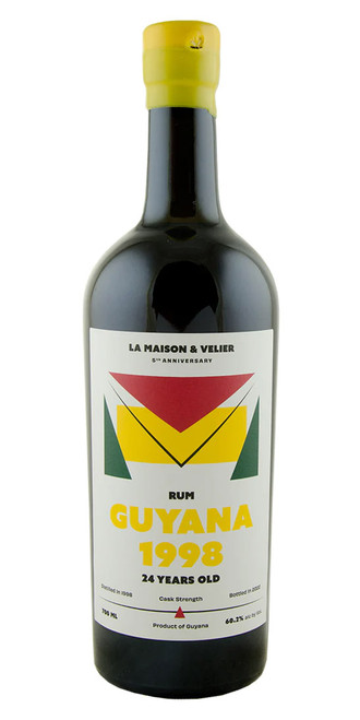 La Maison & Velier 24 Year Guyana Rum (60.2% ABV) 1998 700ml