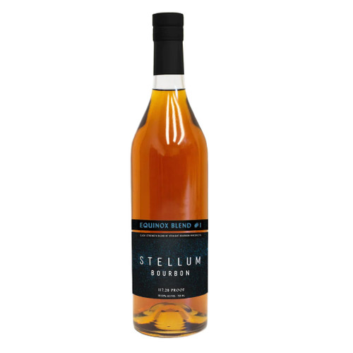 Stellum Equinox Blend #1 Cask Strength Bourbon Whiskey (117.26 proof)