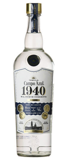 Campo Azul 1940 Blanco Tequila