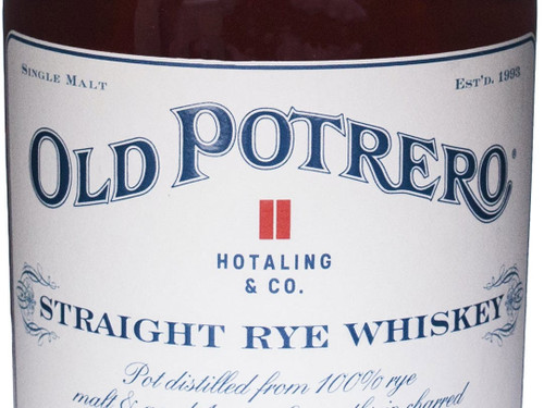 Old Potrero First Responders Straight Rye Whiskey