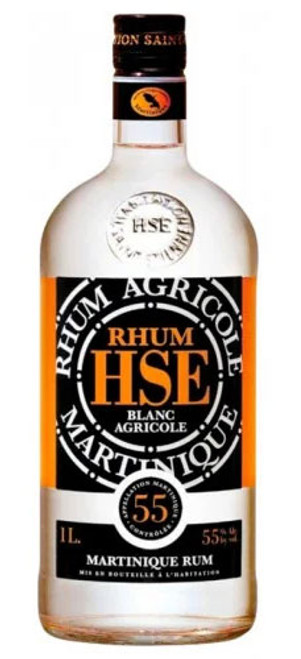 Rhum HSE Martinique Agricole Rum (55% ABV) 1L