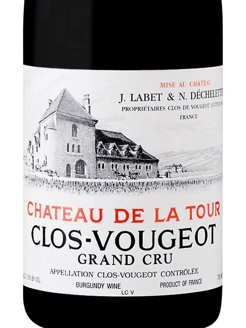 Château de la Tour Clos de Vougeot Grand Cru 2021 - Woodland Hills