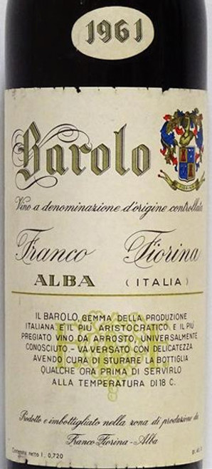 Fiorina/Franco Barolo 1961 720ml