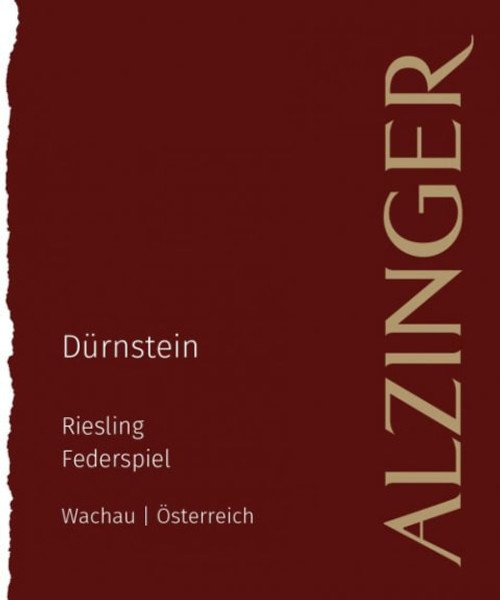 Alzinger Riesling Dürnstein Federspiel 2022