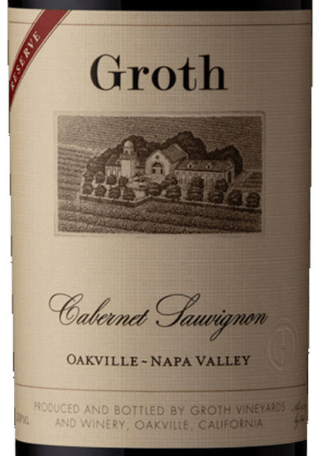 Groth Cabernet Sauvignon Oakville Napa Valley Reserve 2019