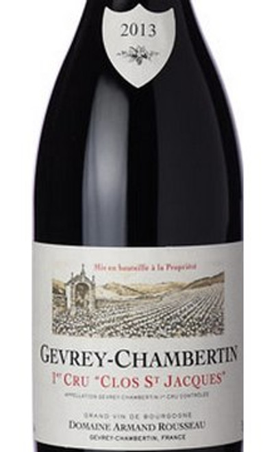 Rousseau Gevrey-Chambertin 1er cru Clos St-Jacques 2013