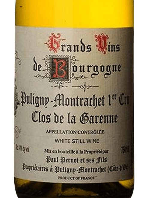 Pernot/Paul Puligny-Montrachet 1er cru Clos de la Garenne 2022