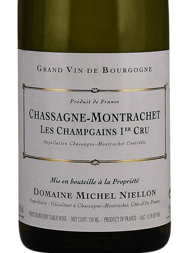 Niellon/Michel Chassagne-Montrachet 1er cru Les Champgains 2022