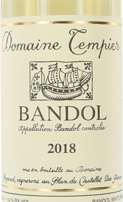 Tempier Bandol Blanc 2018