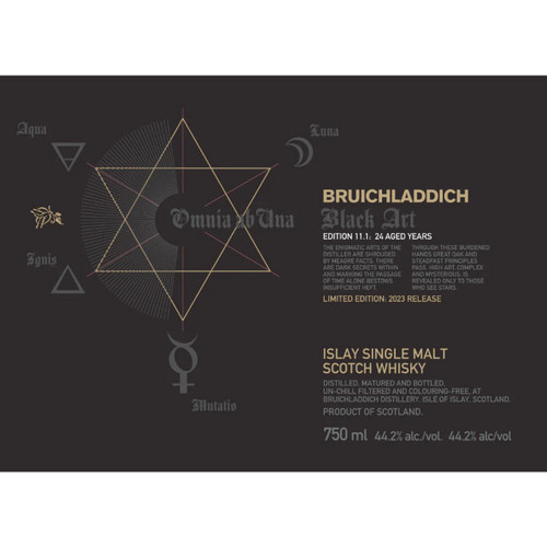 Bruichladdich Black Art 24 Year Single Malt Scotch Whisky Edition 11.1