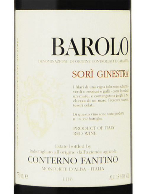 Conterno-Fantino Barolo Sorì Ginestra 2001