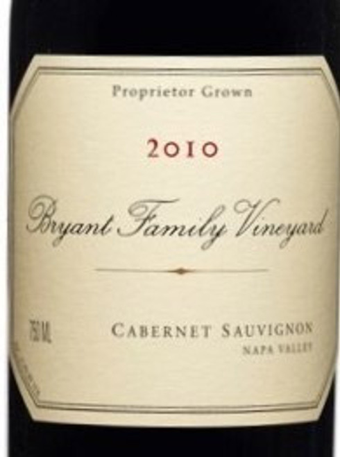 Bryant Family Cabernet Sauvignon Napa Valley 2010