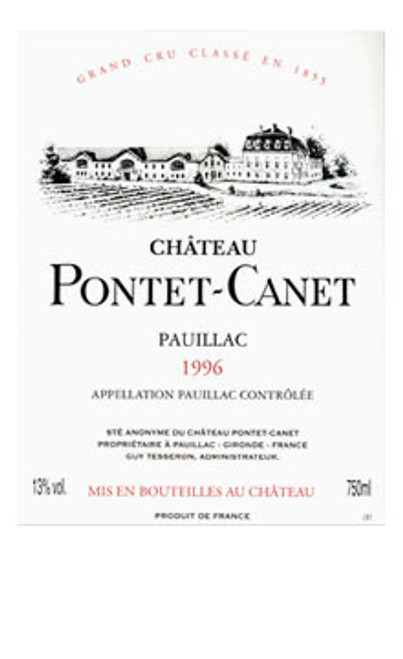 Pontet-Canet Pauillac 1996