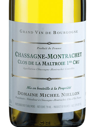 Niellon/Michel Chassagne-Montrachet 1er cru Clos de la Maltroie