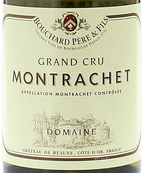 Bouchard Montrachet Grand Cru 2022