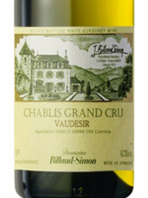 Billaud-Simon Chablis Vaudésir Grand Cru 2022