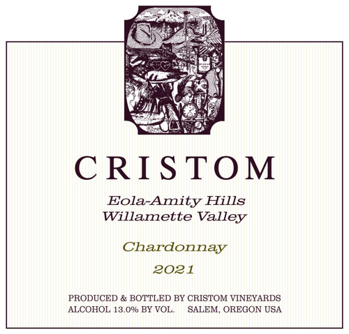 Cristom Chardonnay Eola-Amity Hills Willamette Valley 2021
