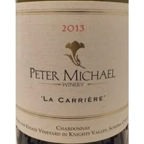 Peter Michael Chardonnay Knights Valley La Carrière 2013