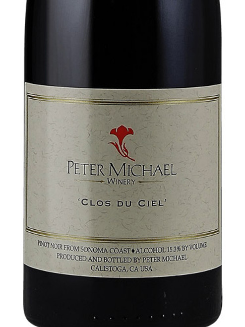 Peter Michael Pinot Noir Sonoma Coast Clos du Ciel 2013