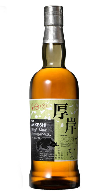 Akkeshi Life Awakens Peated Japanese Single Malt Whisky 2023 700ml
