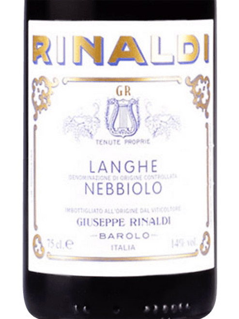 Rinaldi/Giuseppe Langhe Nebbiolo 2022