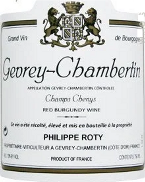 Roty Gevrey-Chambertin Cuvée des Champs Chenys 2021