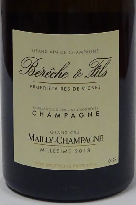 Bérêche & Fils Brut Mailly-Champagne Grand Cru 2018