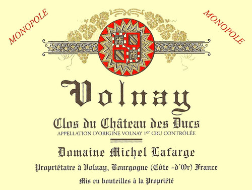 Lafarge Volnay 1er cru Clos du Château des Ducs 2008