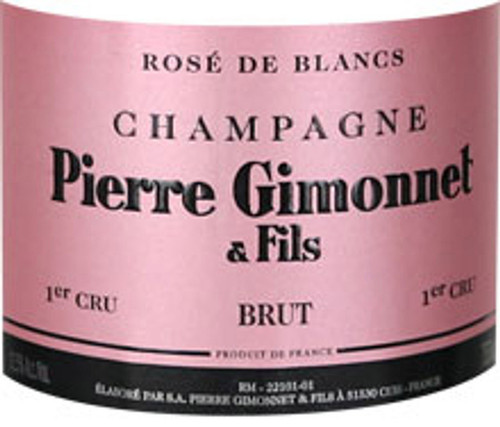 Gimonnet Brut Rosé de Blancs Champagne 1er cru NV 1.5L