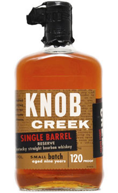 Knob Creek 9 year Single Barrel Reserve Straight Bourbon Whiskey