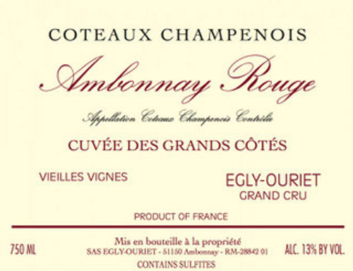 Egly-Ouriet Coteaux Champenois Ambonnay Rouge Grands Côtes 2020