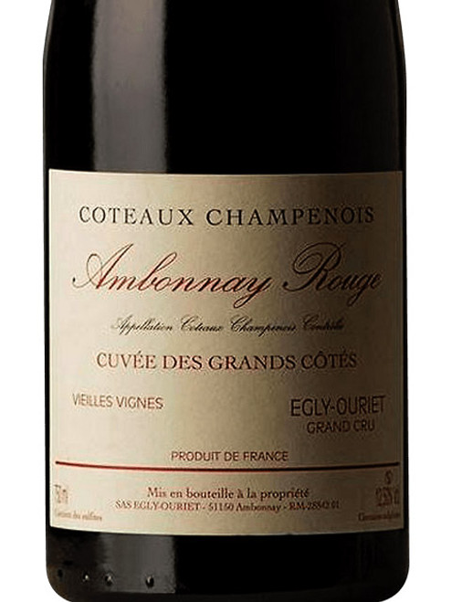 Egly-Ouriet Coteaux Champenois Ambonnay Rouge Grands Côtes 2014